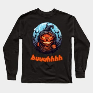 Buuhhhh-Halloween Haunt Long Sleeve T-Shirt